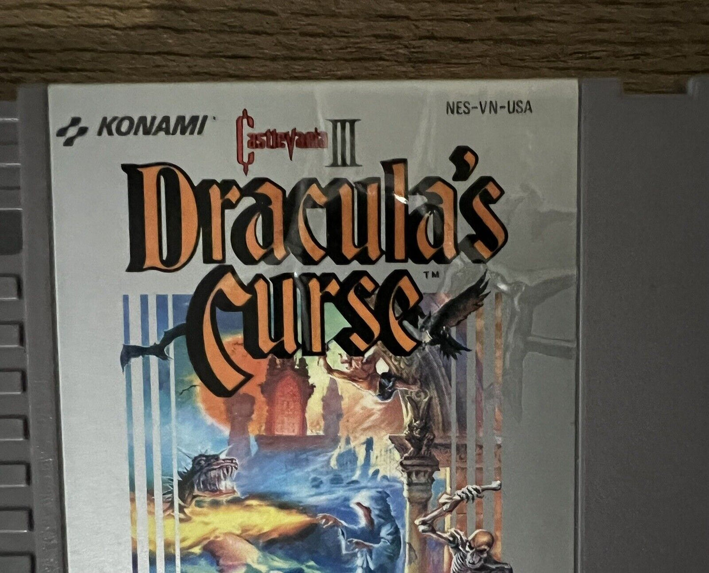 NES Castlevania III: Dracula's Curse Excellent Condition, Complete in Box!