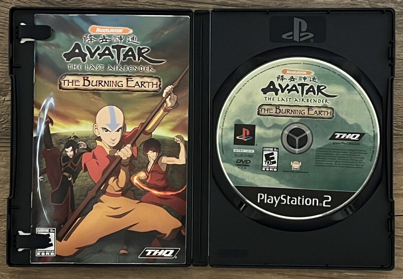 Avatar The Last Airbender Burning Earth (Sony PlayStation 2) PS2 CIB Tested!