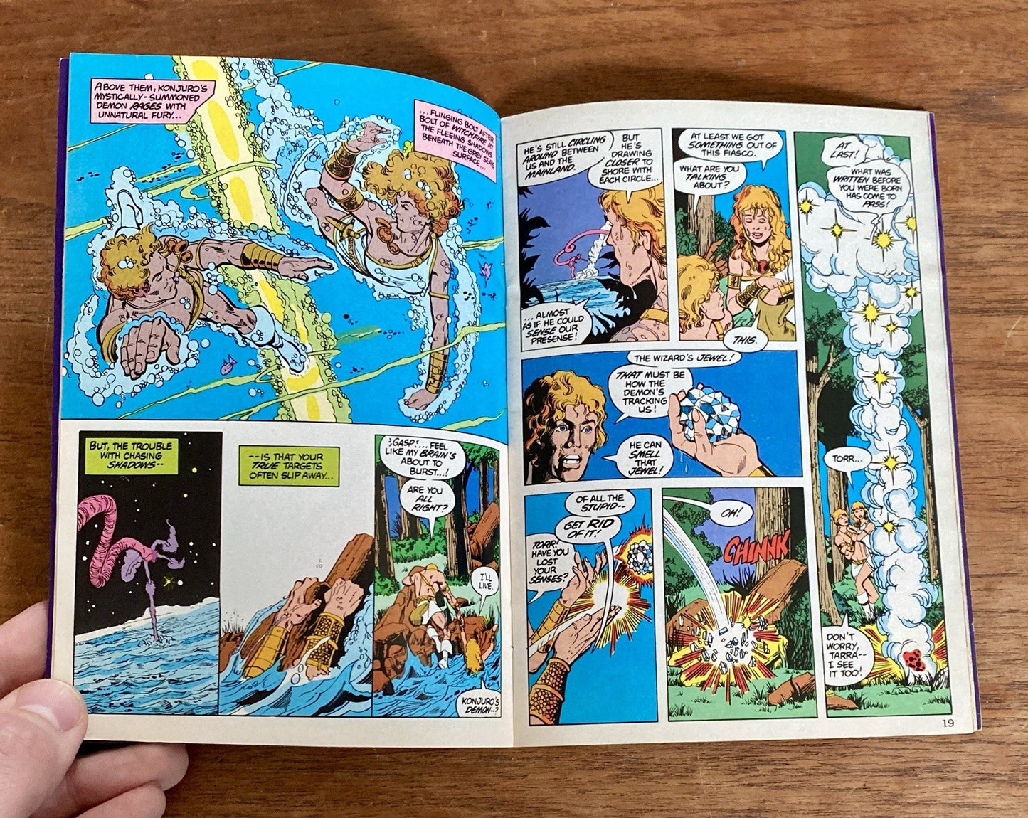 1982 DC Comics Swordquest #1 Atari Video Game mini comic promo