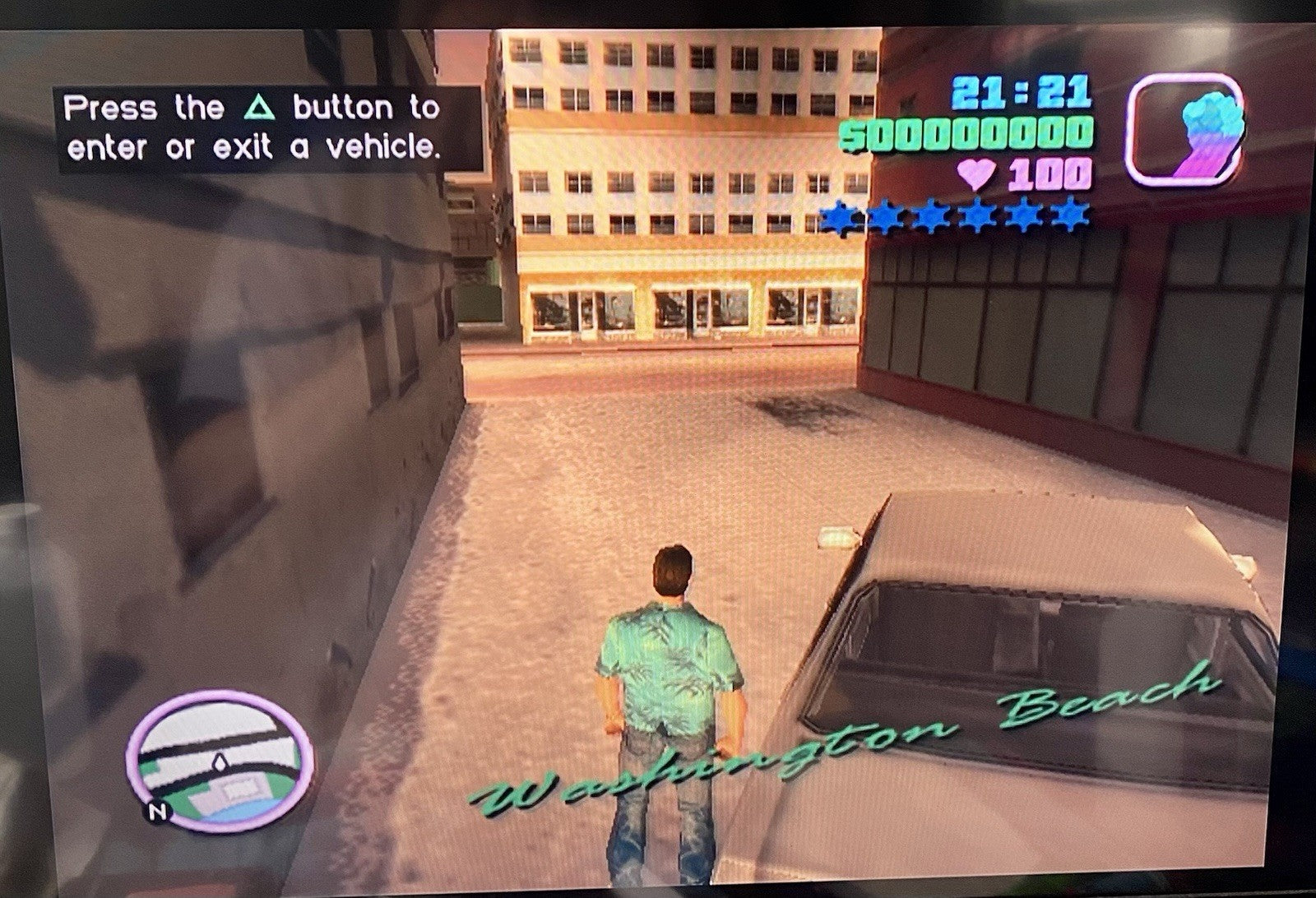 Grand Theft Auto Vice City PlayStation 2 PS2 CIB Complete W/ Manual & Map Works