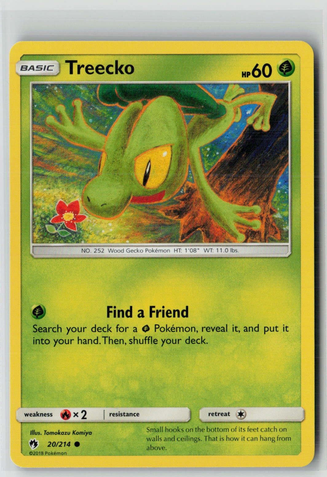 Treecko (SM - Lost Thunder 20/214) NM