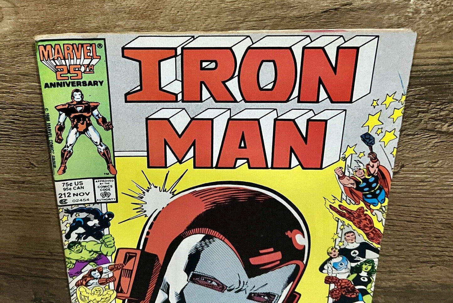 IRON MAN # 212 * MARVEL COMICS * 1986