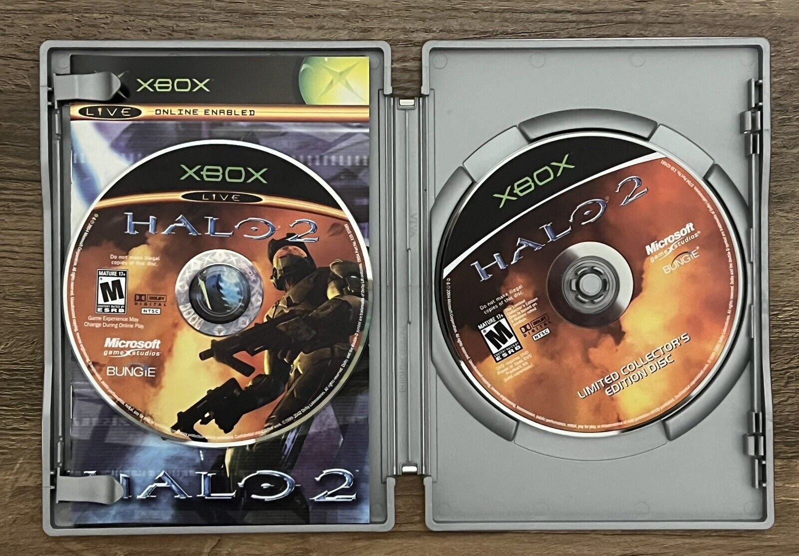 Halo 2: Limited Collector's Edition Microsoft Xbox With Case And Booklets