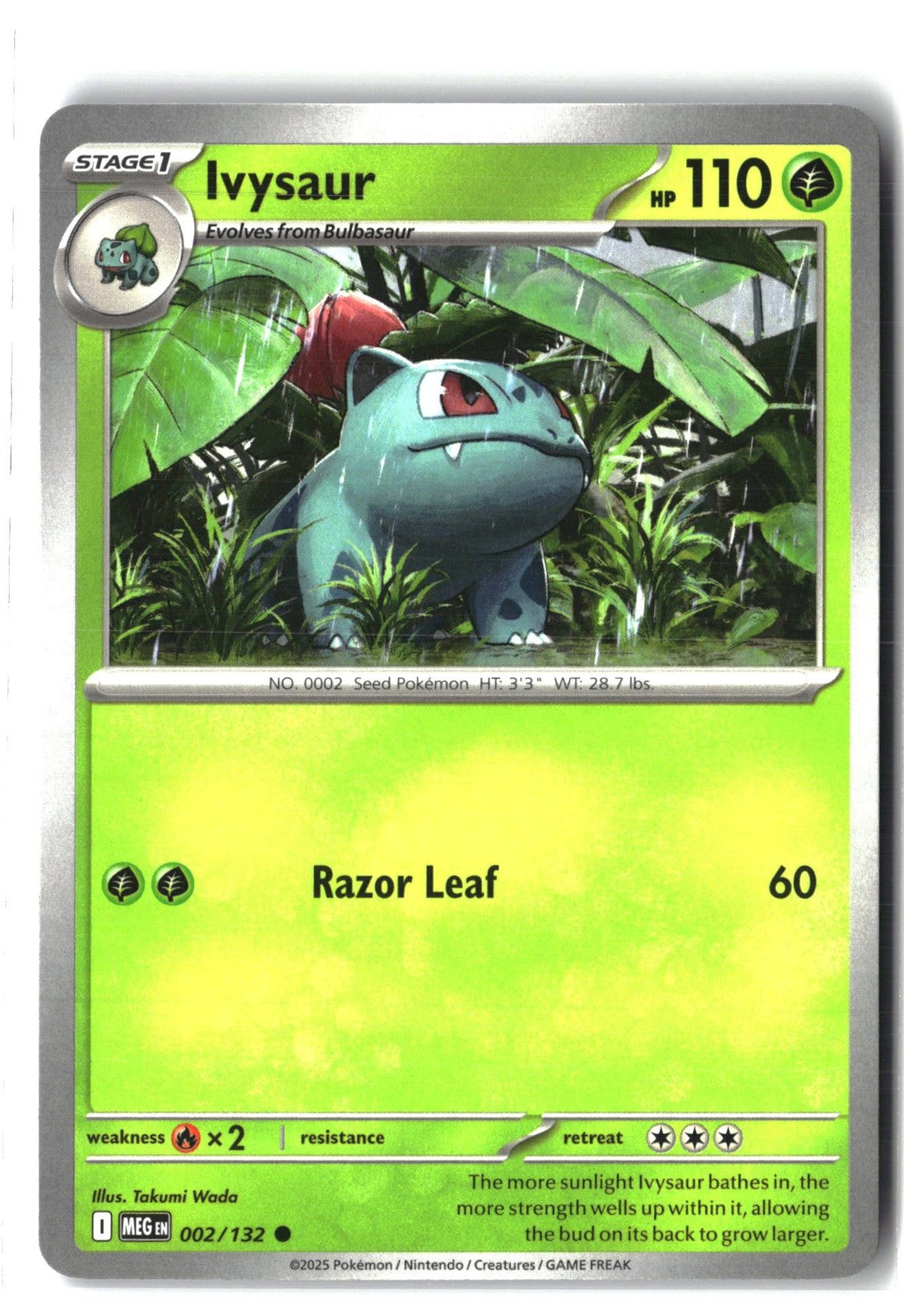 Ivysaur (Mega Evolution 002/132) NM