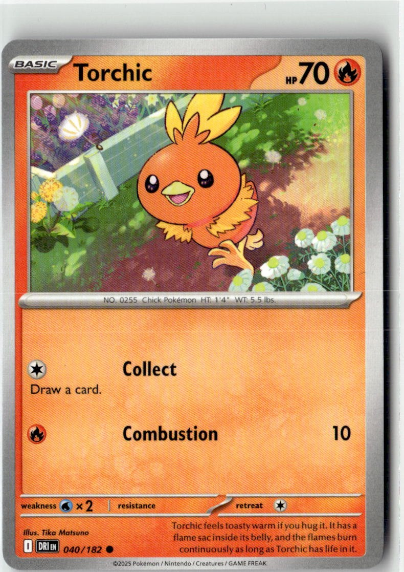 Torchic (Destined Rivals 040/182) NM