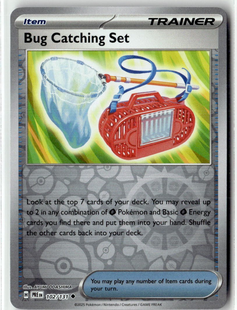 Bug Catching Set Reverse Holofoil NM (SV: Prismatic Evolutions 102/131)