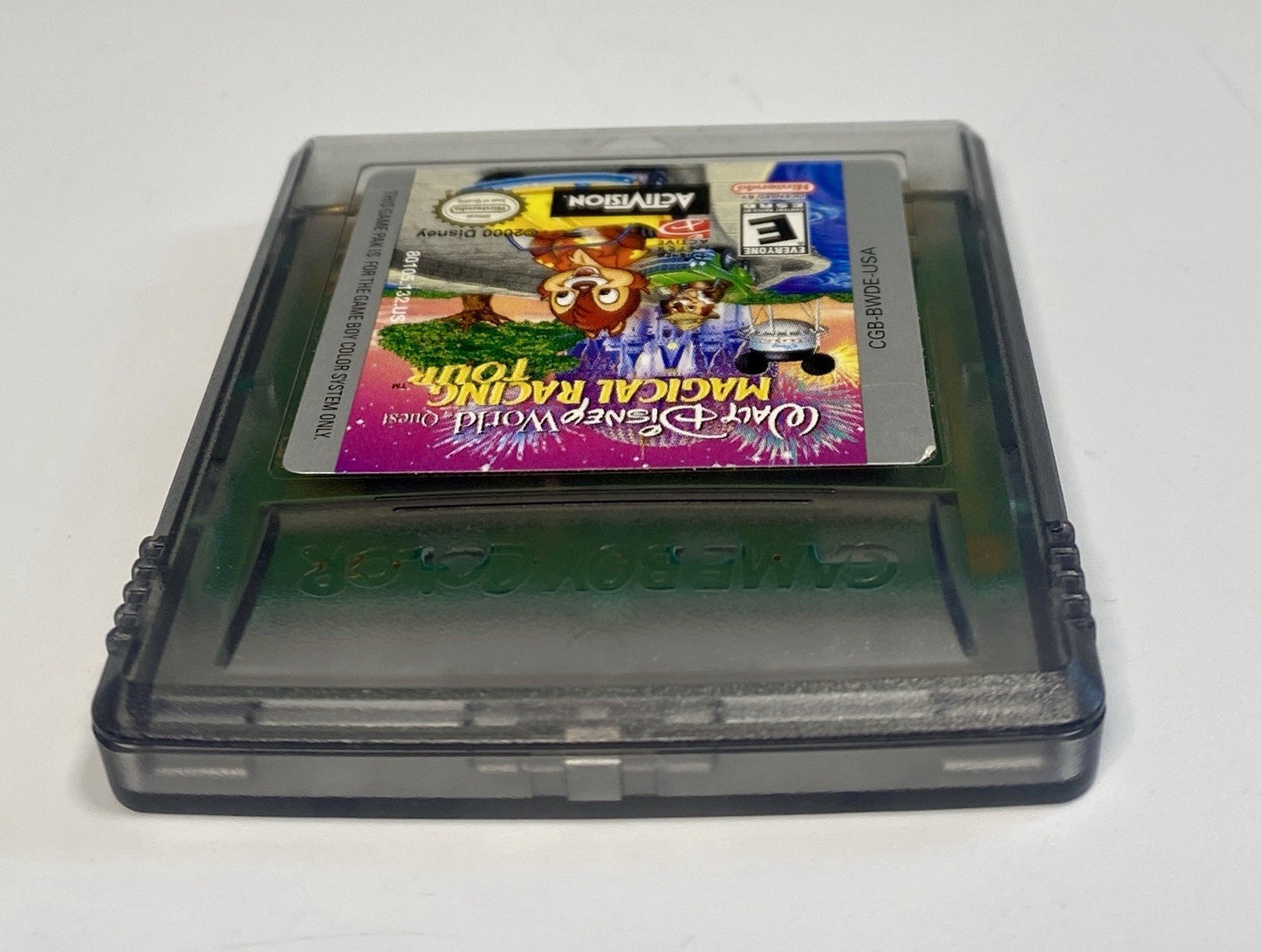 Walt Disney World Quest: Magical Racing Tour (Game Boy Color, 2000) GBC Tested