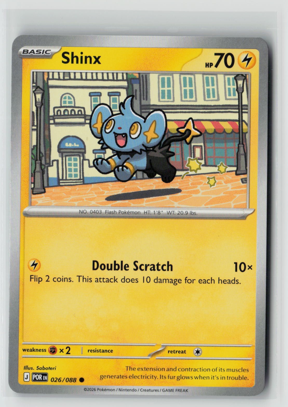 Shinx (Perfect Order 026/088) NM