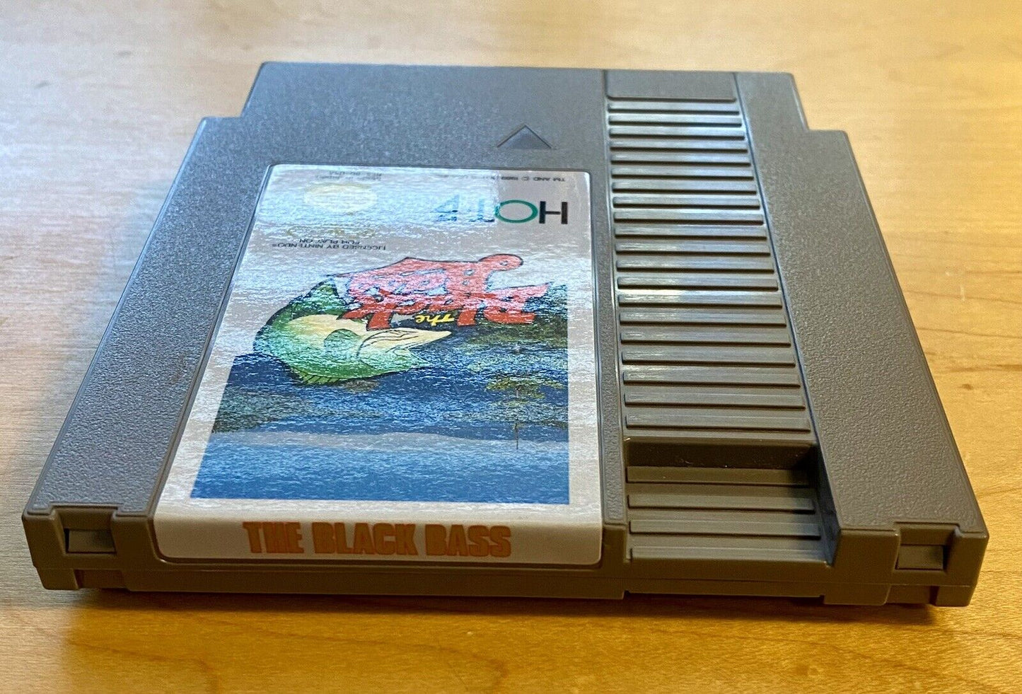 The Black Bass (Nintendo Entertainment System NES, 1989) W/ Manual & Sleeve