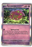 Spiritomb Holofoil NM (Pitch Black 035/084)
