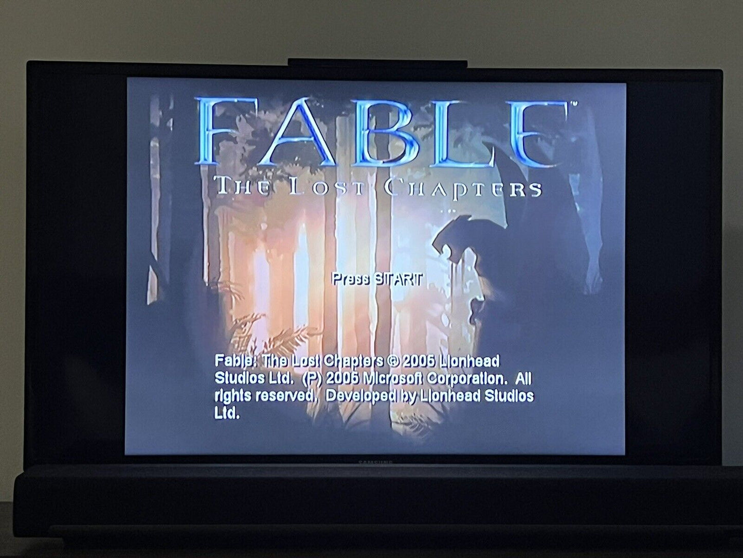 Fable: The Lost Chapters Best Of Platinum Hits(Microsoft Xbox, 2004) TESTED