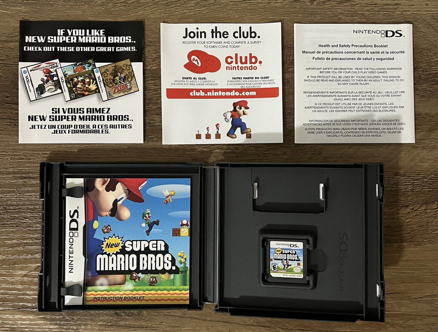 Nintendo 3DS Game - New Super Mario Bros. (Case, Game Cartridge & Manual)