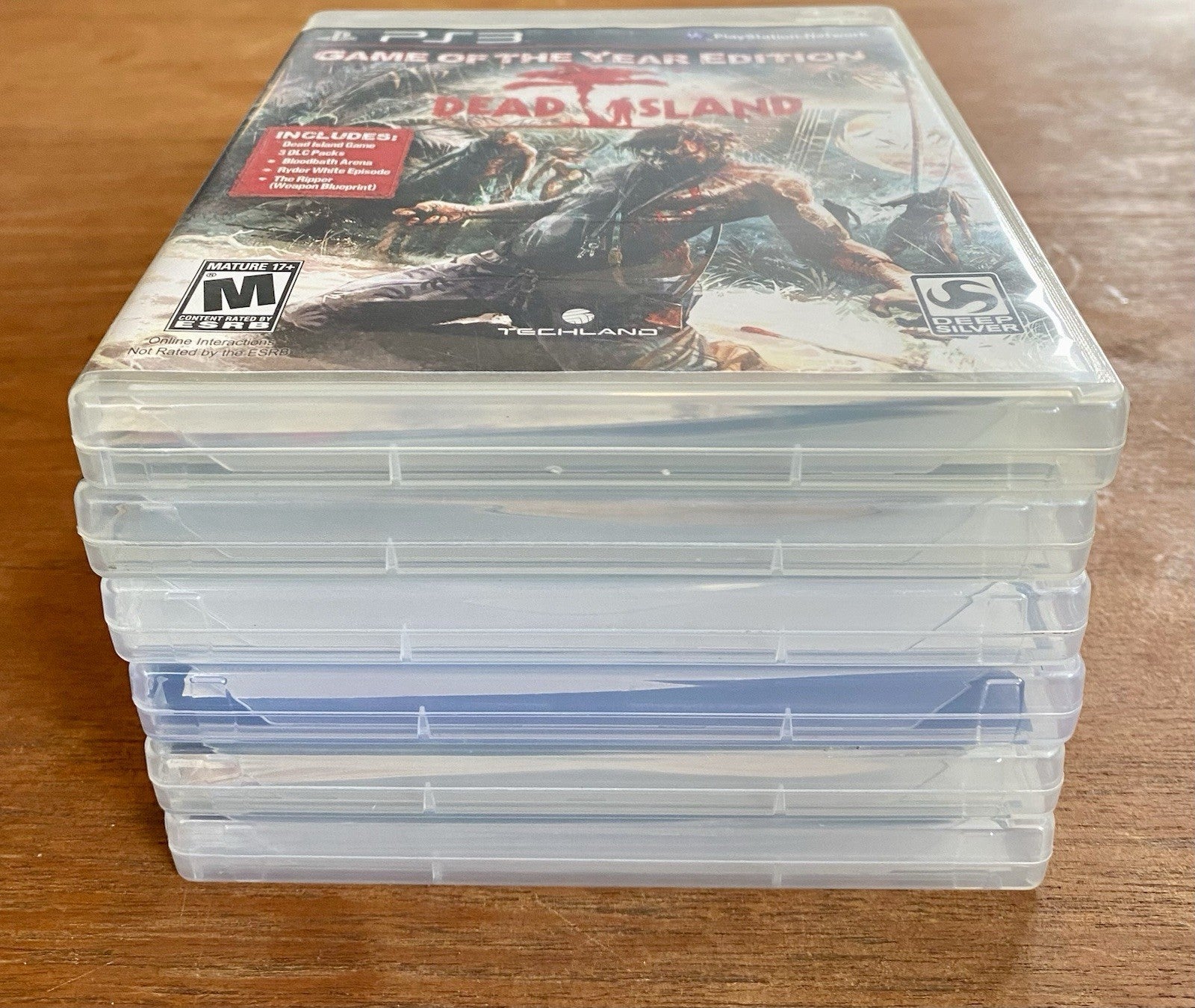 Sony PlayStation 3 PS3 Bundle Lot of 6 Zombie Games Tested Walking Dead & More!