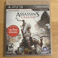 Assassin's Creed 3 ( PlayStation 3 PS3, 2012) CIB W/ Manual, Authentic & Tested