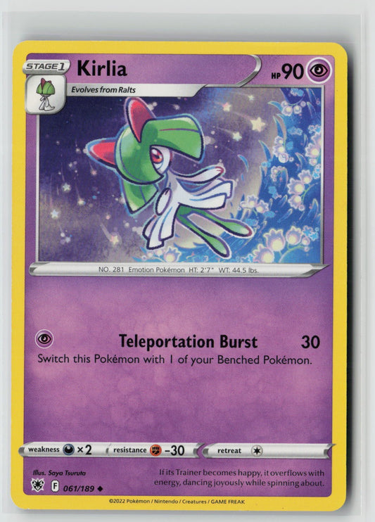 Kirlia (SWSH10: Astral Radiance 061/189) NM