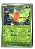 Weedle Reverse Holofoil NM (SV: Scarlet & Violet 151 013/165)