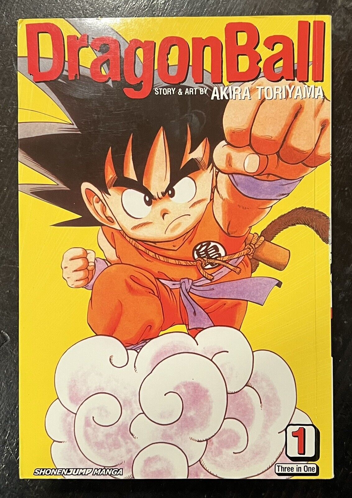 DragonBall Vol. 1 Manga Book by Akira Toriyama (3 Vol in one) - Vizbig - Great