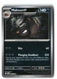 Mabosstiff Reverse Holofoil NM (Pitch Black 058/084)