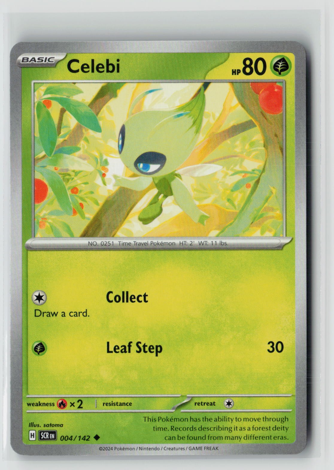 Celebi (Stellar Crown 004/142) NM