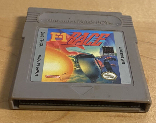 F-1 Race (Nintendo Game Boy GB, 1991) Authentic & Tested