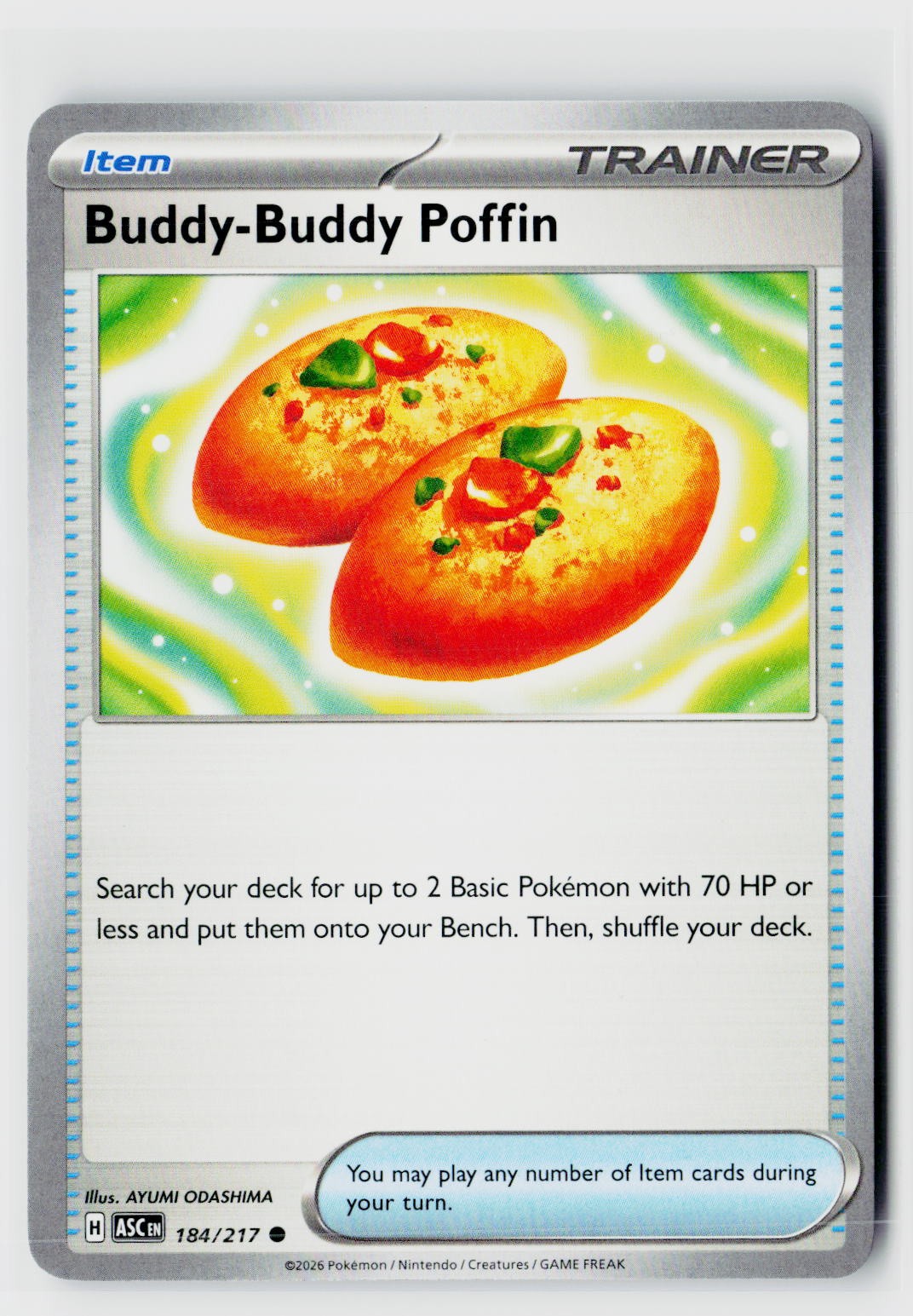 Buddy-Buddy Poffin (ME: Ascended Heroes 184/217) NM