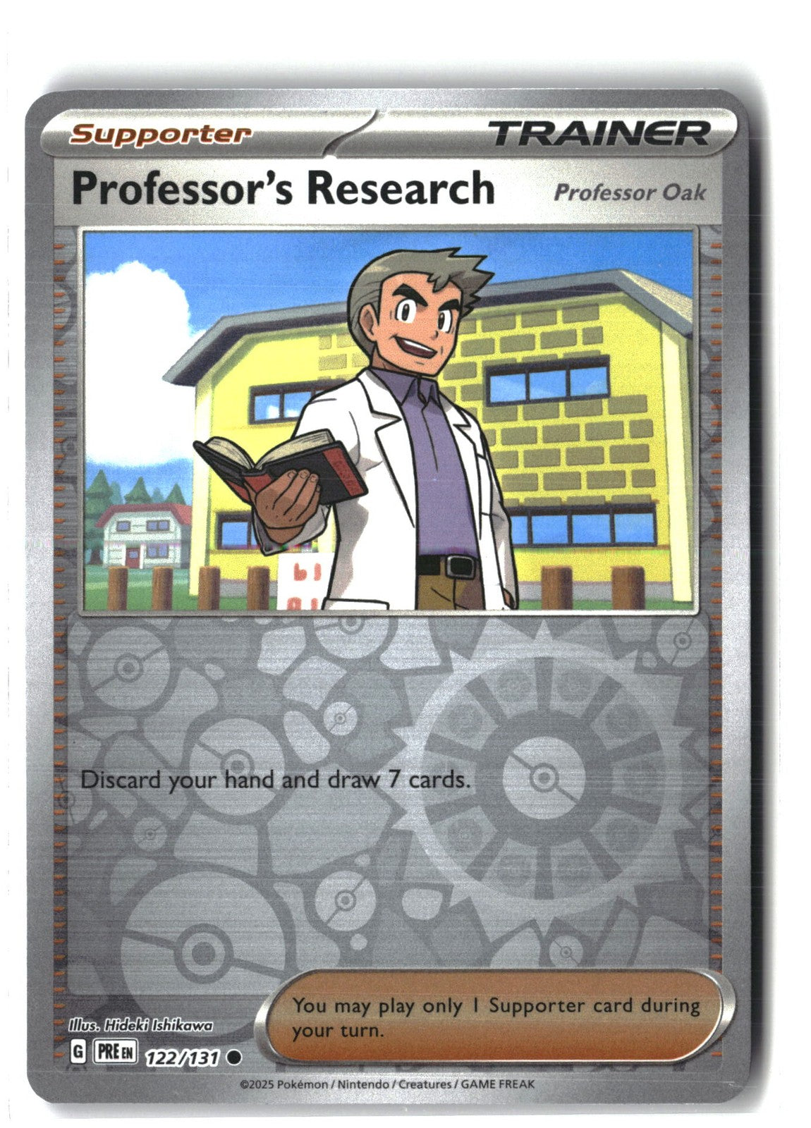 Professor's Research [Professor Oak] Reverse Holofoil NM (PRE 122/131)