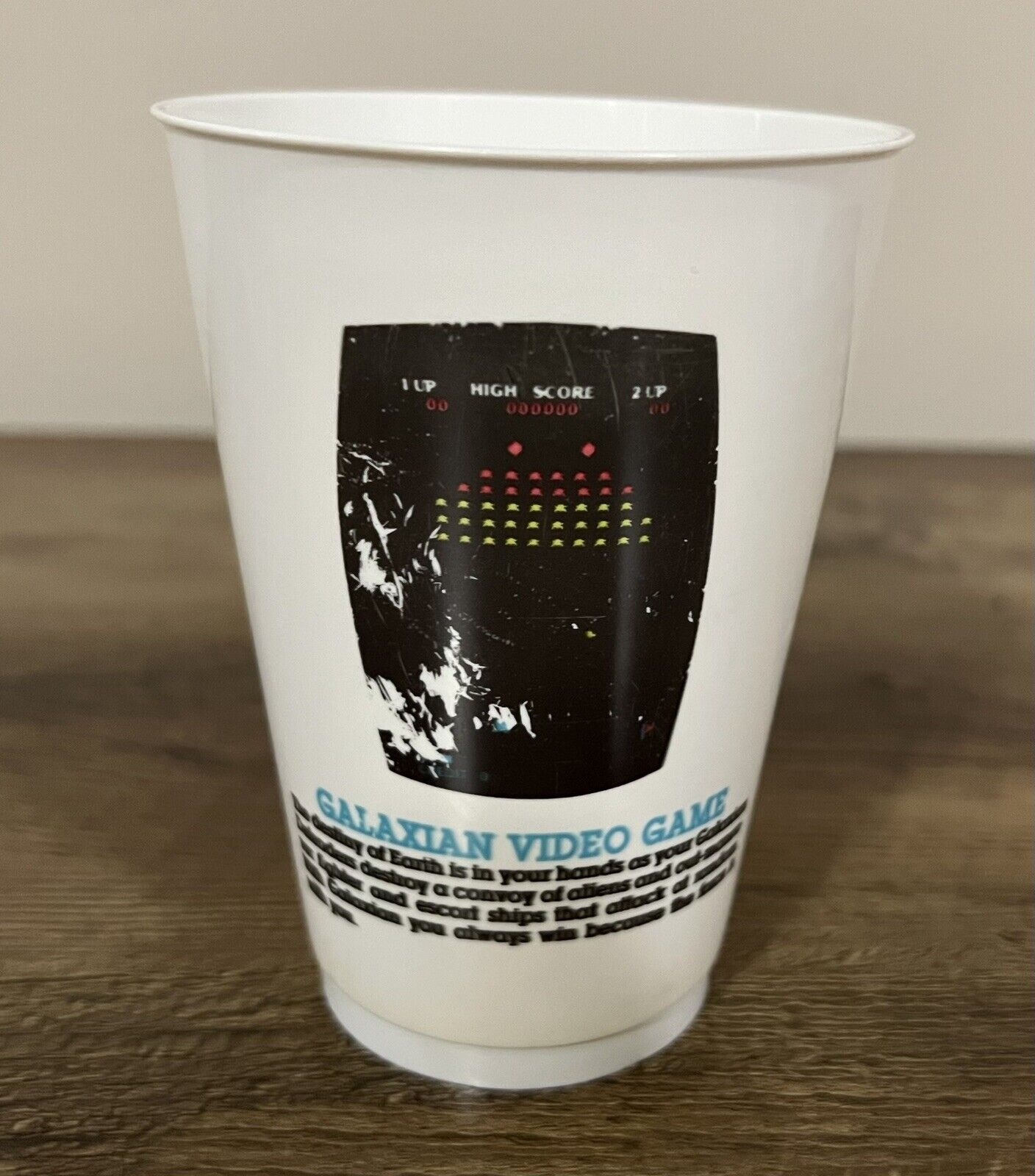 GALAXIAN 1982 Series Slurpee Game Video/Arcade Cup