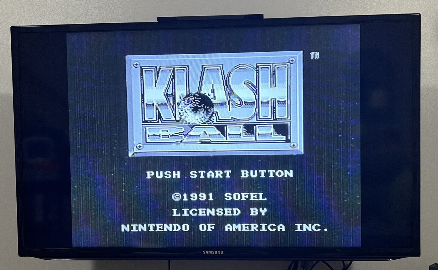 Klash Ball (Nintendo Entertainment System, 1991) Cartridge Only Tested!