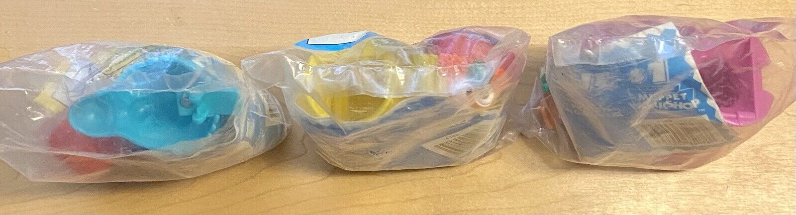 3 Set New McDonalds 1994 Muppet Jim Henson's Workshop Happy Meal  Toys