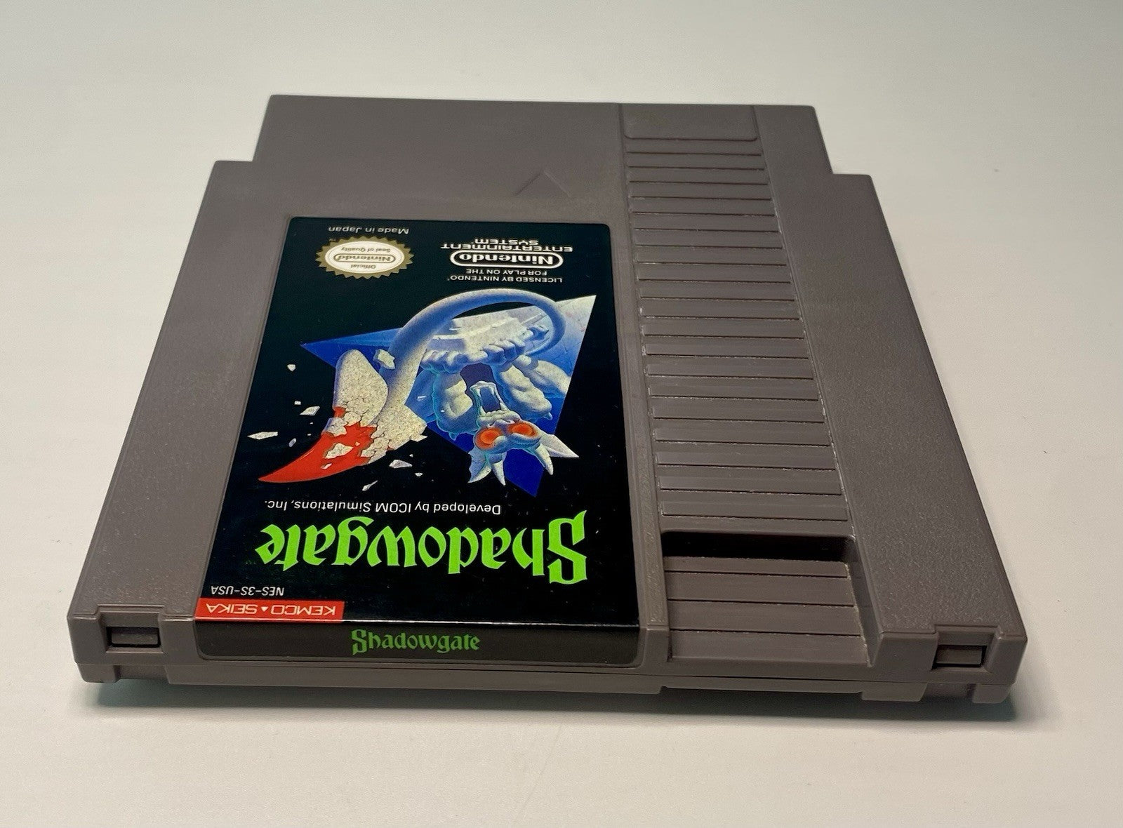 Shadowgate (Nintendo Entertainment System, 1989) NES Authentic Tested & Working