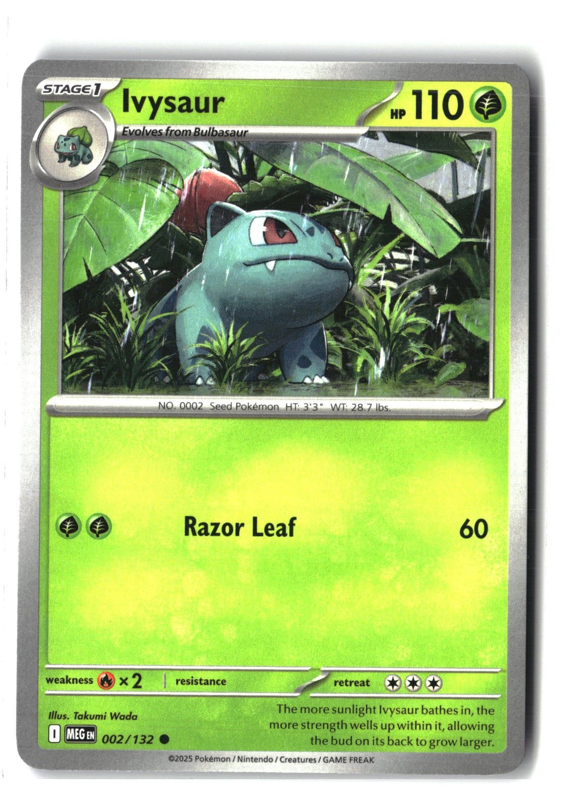 Ivysaur (Mega Evolution 002/132) NM