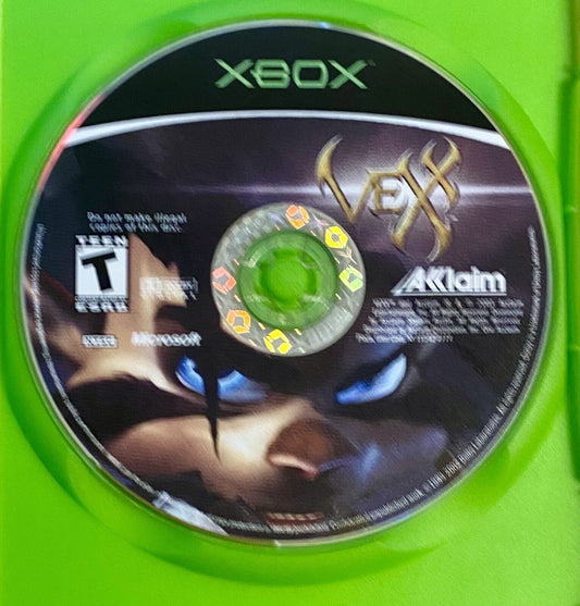 Vexx (Microsoft Xbox, 2003) Disc Only, Authentic & Tested