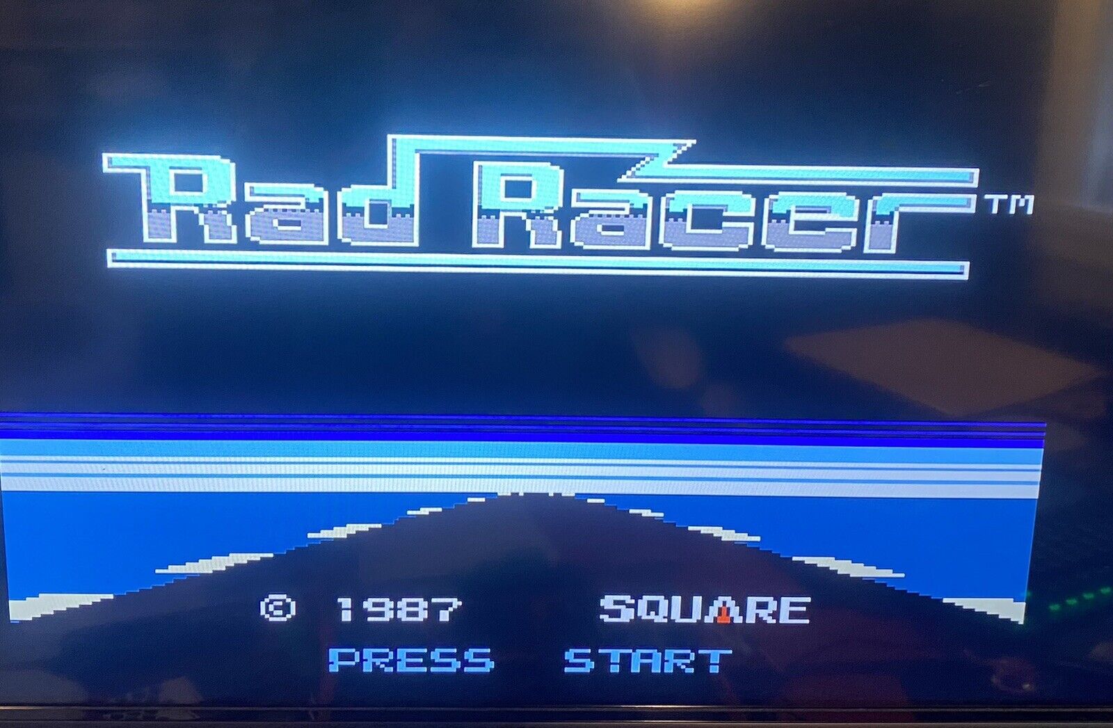 Rad Racer (Nintendo Entertainment System NES, 1985) Authentic & Tested