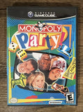 Monopoly Party (Nintendo Gamecube) Complete Tested & Works!