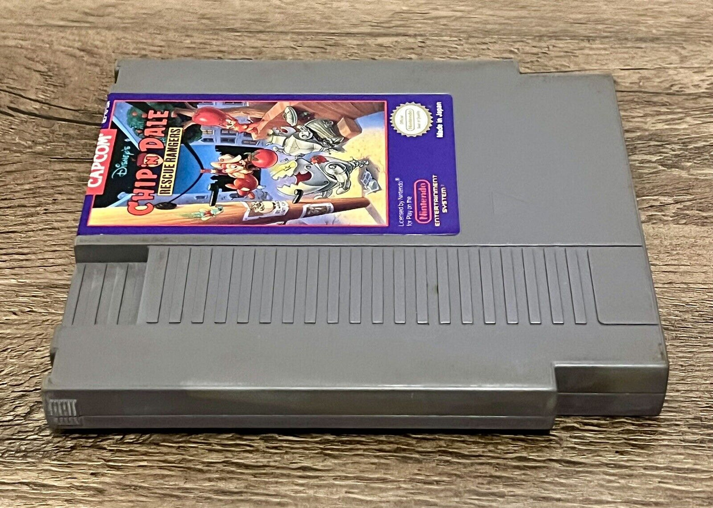 Disney's Chip 'N Dale: Rescue Rangers (Nintendo NES, 1990) Authentic & Tested!