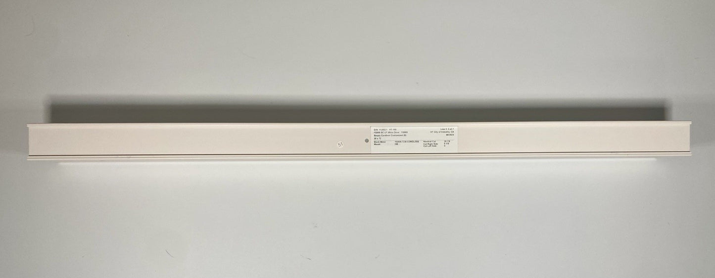 Simply Cordless Customized (S) 30 X 72 Blinds