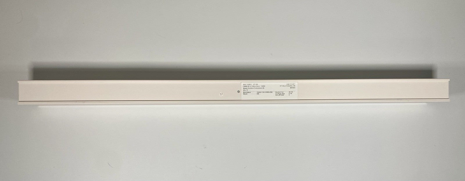 Simply Cordless Customized (S) 30 X 72 Blinds