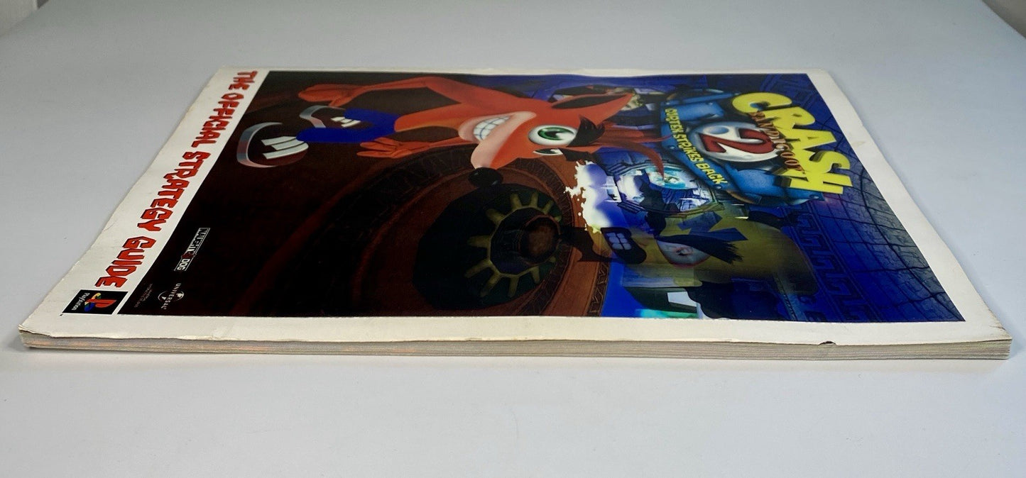 Crash Bandicoot 2 Cortex Strikes Back Official Game Strategy Guide Reflective 97