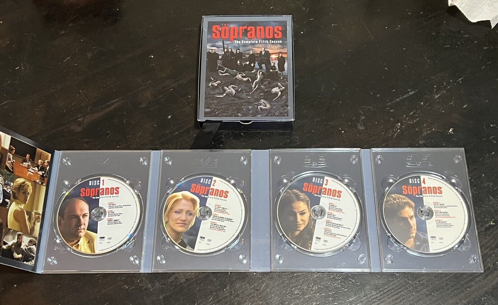 THE SOPRANOS TV Series Seasons 1-5 DVD Box Sets HBO Fast Free Shipping!