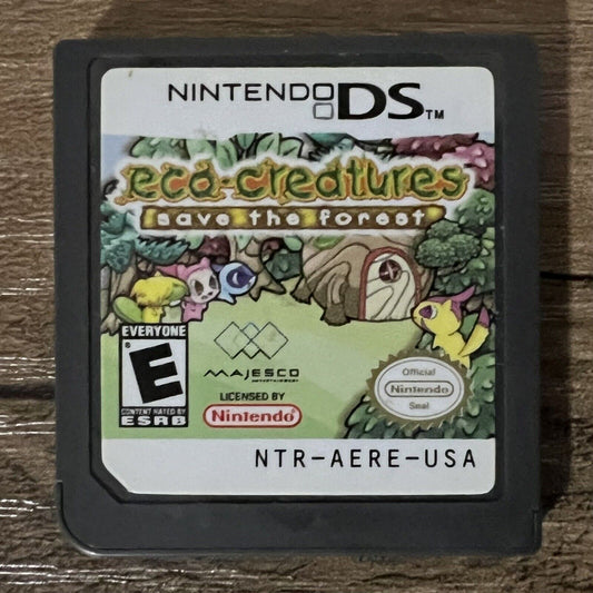 Eco-Creatures: Save the Forest (Nintendo DS, 2008)  DSi 3DS 2DS Tested Cart Only