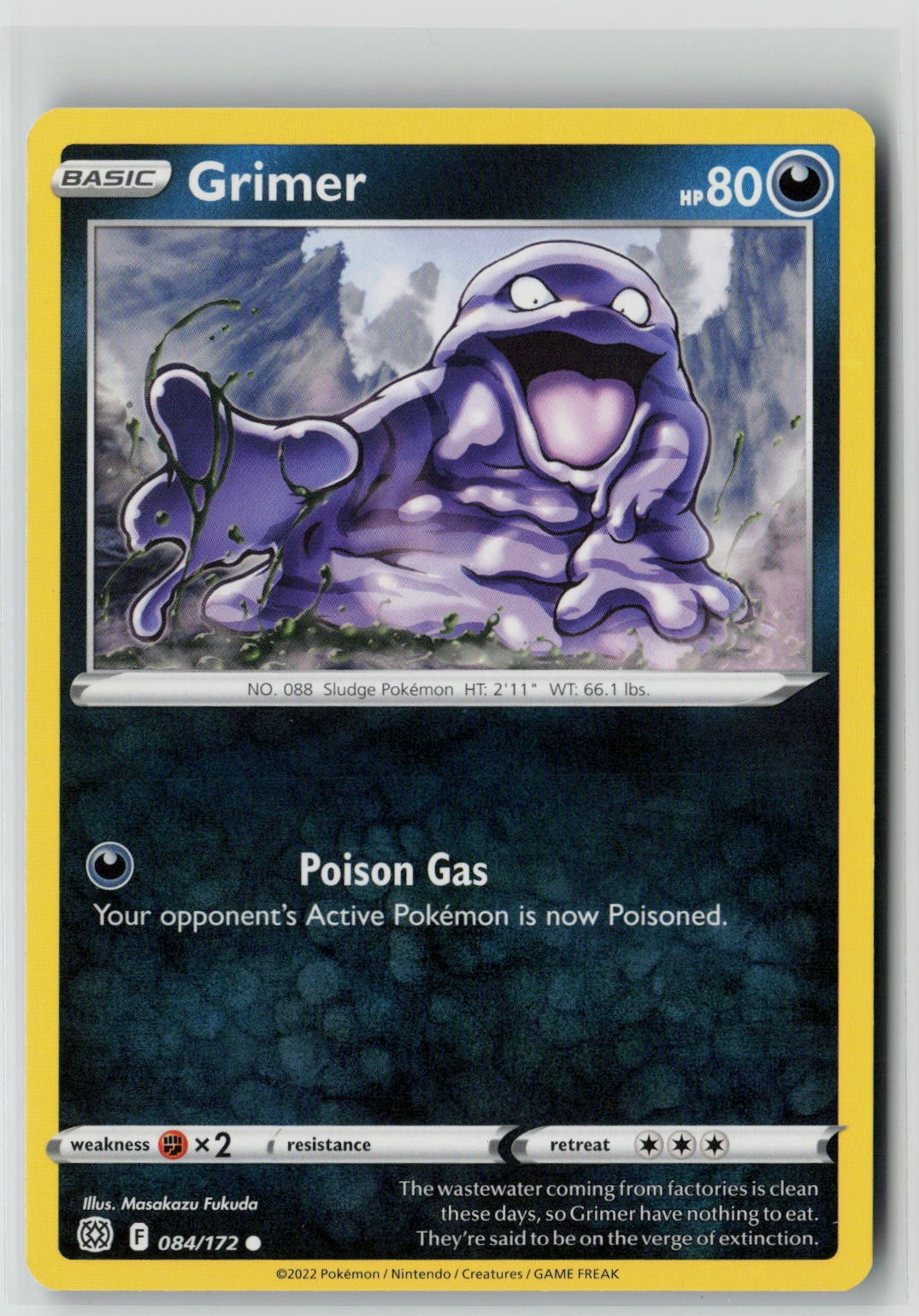 Grimer (SWSH09: Brilliant Stars 084/172) NM