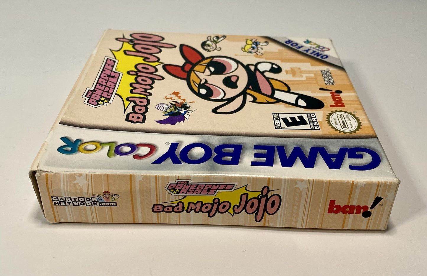 Powerpuff Girls: Bad Mojo Jojo Game Boy Color GBC Complete CIB Box Manual Insert