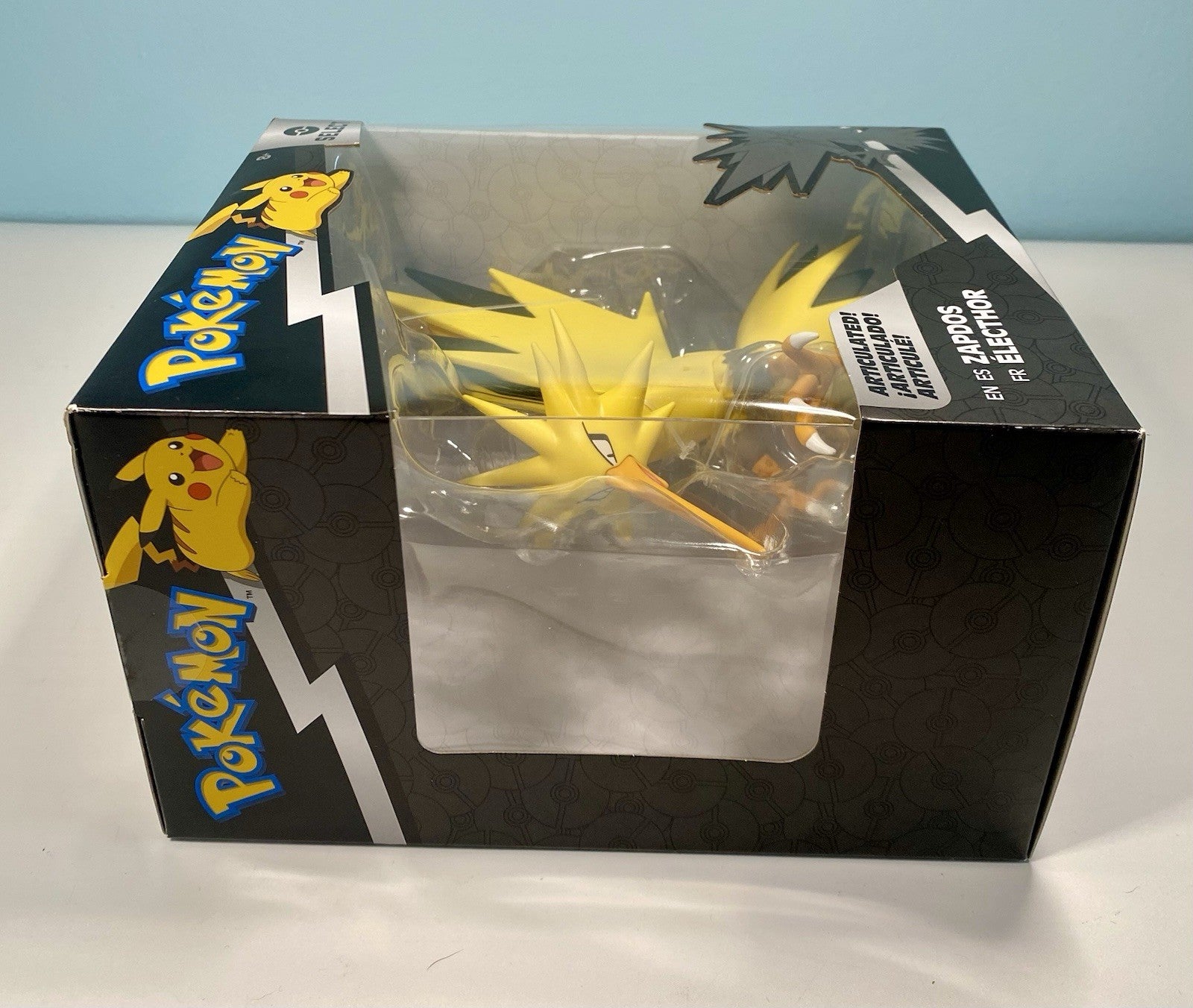 Pokemon Select Articulated Zapdos 6" Series 2 Action Figure NEW Sealed