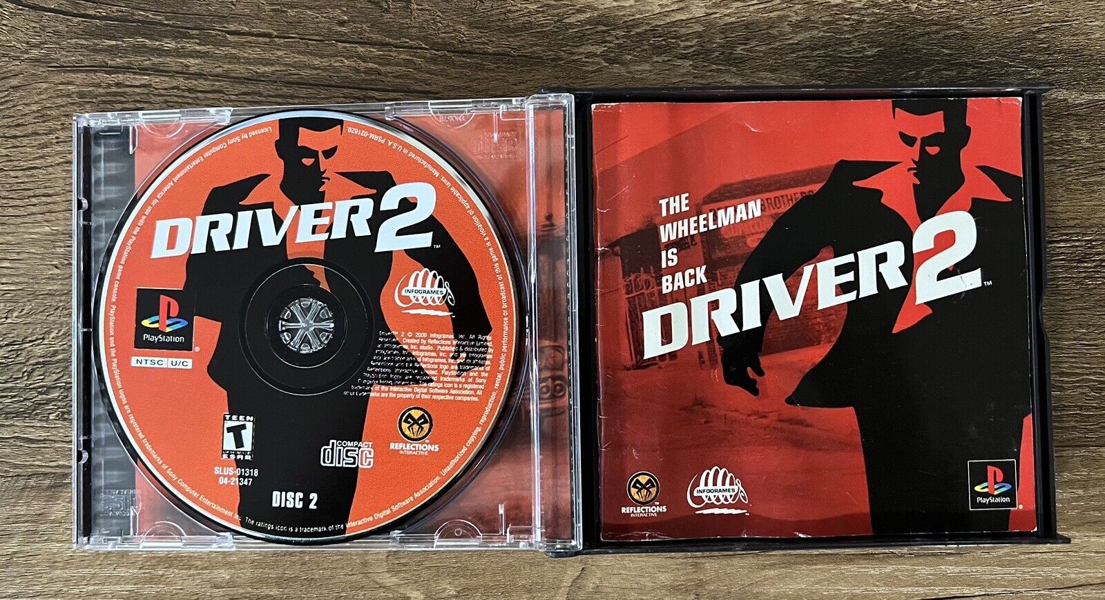 Driver 2 (PlayStation 1, PS1) Complete CIB - Black Label - Tested