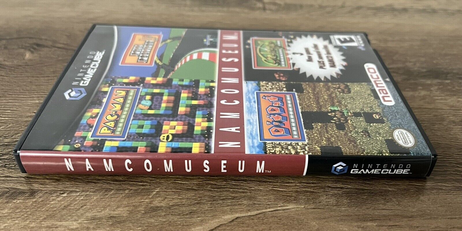 Namco Museum (Nintendo GameCube, 2002) CIB w/ Registration Card & Manual!