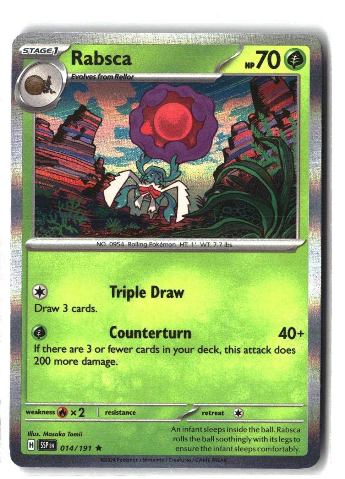 Rabsca Holofoil NM (Surging Sparks 014/191)