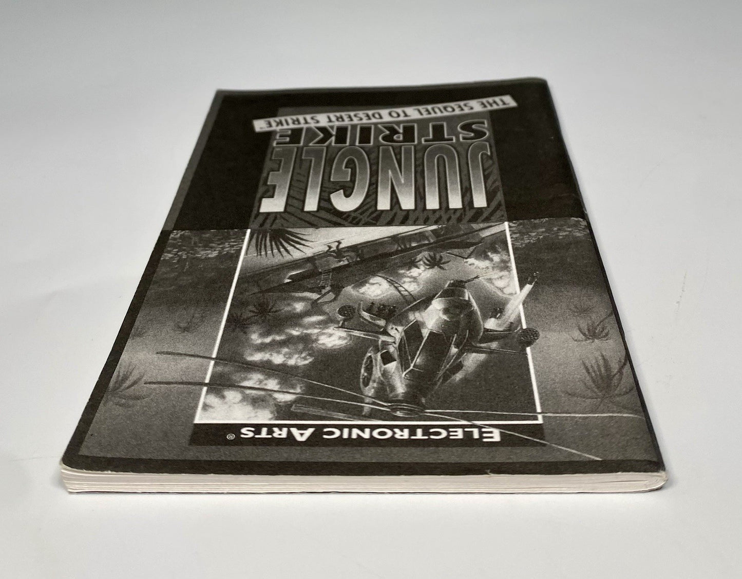 Jungle Strike Sequel to Desert Strike Sega Genesis Instruction Manual Only