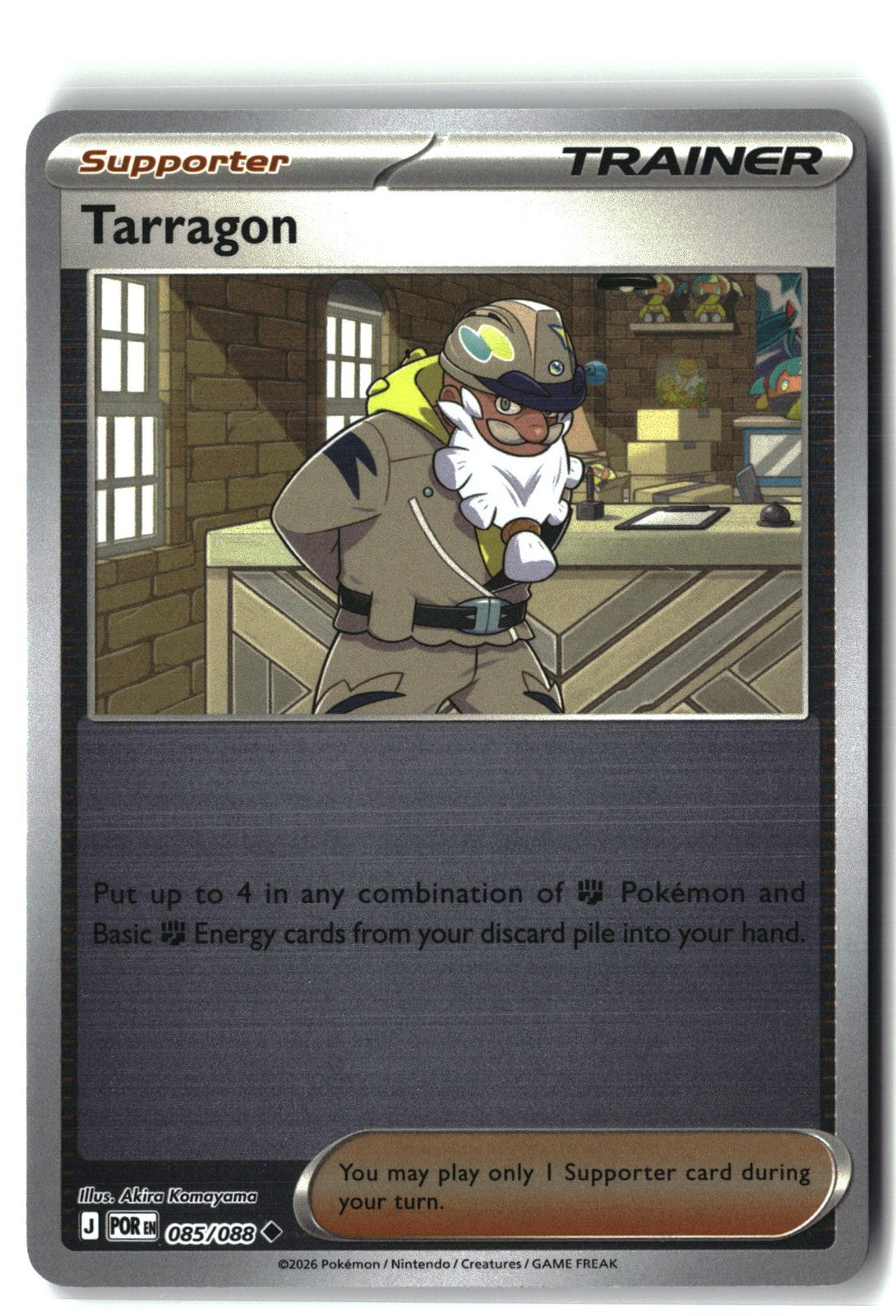 Tarragon Reverse Holofoil NM (Perfect Order 085/088)
