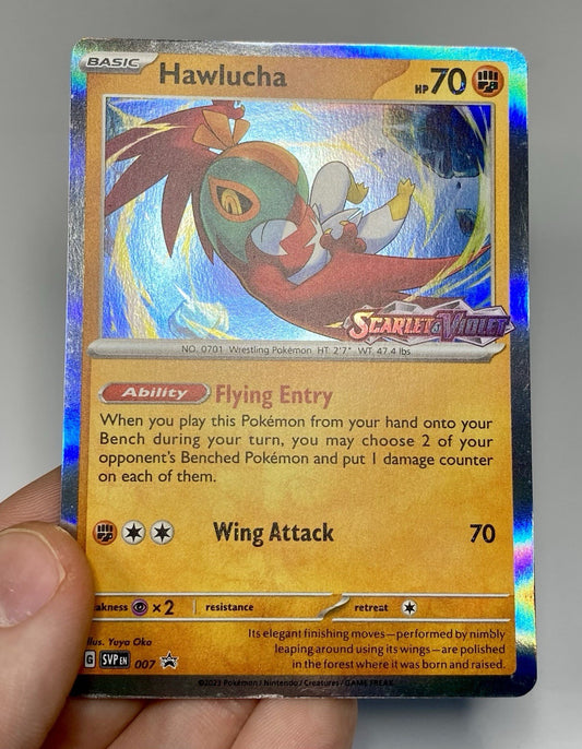 Pokémon Black Star Scarlet Violet & Paldea Evolved Promos Hawlucha 7 Murkrow 21