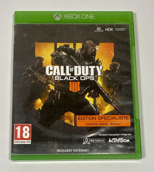 Call of Duty: Black Ops 4 - Specialist Edition Xbox One Region Free French